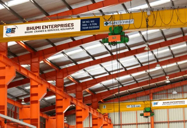 Single girder EOT crane